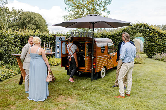 Een LekkerBakkie Mobiele Koffiebar op jullie Bruiloft