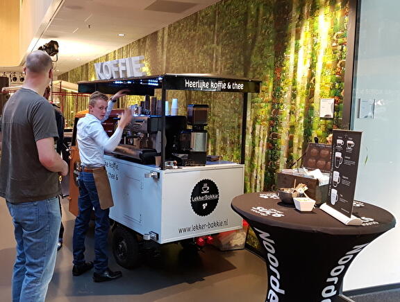 LekkerBakkie, Koffie op een Schoolfeest.